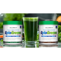 CytoGreens For Athletes 125 g (Acai Berry Green Tea) AllMax Nutrition