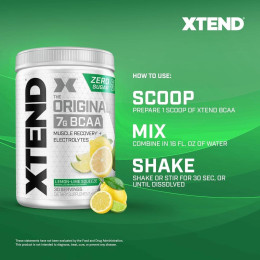 Аминокислоты Scivation Xtend Original 7G BCAA 420 g (Lemon Lime) EU scivation