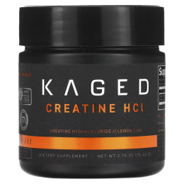 Гідрохлорид креатина Kaged Muscle Patented C-HCI, Creatine HCI 76.4g (Lemon Lime) Kaged Muscle