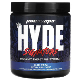 Передтренувальний комплекс-  Mr. Hyde 216g (Blue raspberry) ProSupps