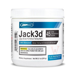 Jack3d 45 serv (Blue raspberry) USPlabs