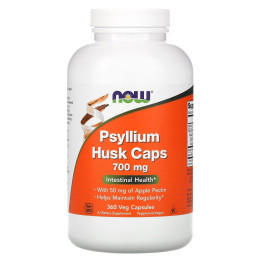 Подорожник шелуха Now Foods (Psyllium Husk Caps) 700 мг 360 капсул