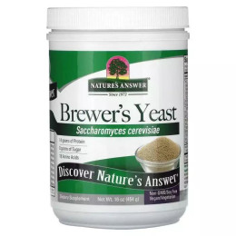 Пивные дрожжи, Brewer's Yeast, Nature's Answer, 454 гр