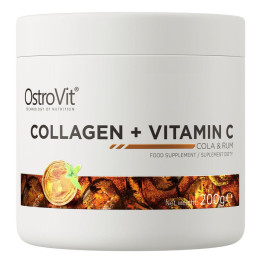 OstroVit Collagen + Vitamin C 200 g cola & rum