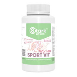 Спортивні вітаміни для жінок, Stark Sport Vit Women - 120tabs Stark Pharm