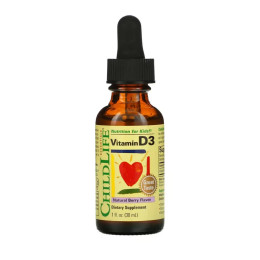 Vitamin D3 (Liquid) - 30ml Berry ChildLife Essentials