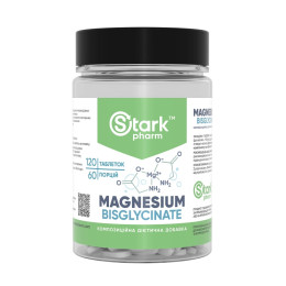 Magnesiun Bis-Glycinate - 120tabs Stark Pharm