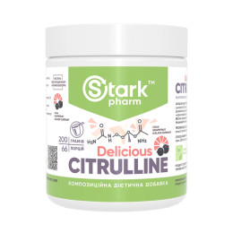 Сitrulline Malate - 200g Grapefruit Black Currant Stark Pharm