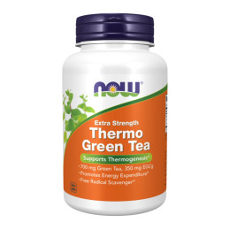 Thermo Green Tea - 90 vcaps Now Foods