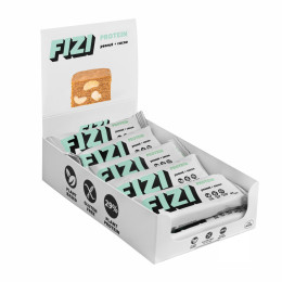 Протеїнові батончики, FIZI Protein Bar - 10х45g Peanut-Сacao FIZI