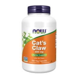 Cat's Claw 500mg - 250 vcaps Now Foods