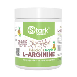 L-Arginine - 200g Tropical Stark Pharm