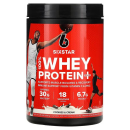 100% Whey Protein Plus 839g (Cookies & Cream) Six Star