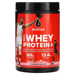 100% Whey Protein Plus 816g (Strawberry Smoothie) Six Star