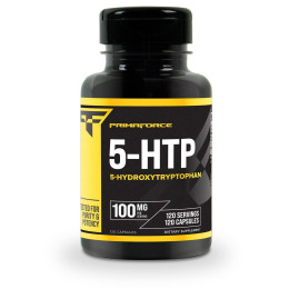 5-гідрокситриптофан Primaforce 5-HTP, 100 mg, 120 Capsules Primaforce