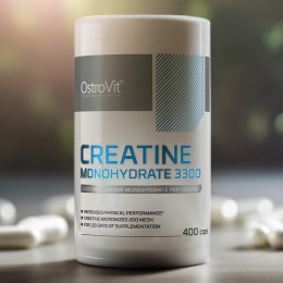 Креатин моногідрат Ostrovit Creatine Monohydrate 3300 400 caps OstroVit