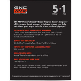 AMP Women's Ripped 30packs GNC