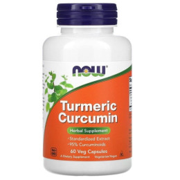 Куркумин NOW Foods Turmeric Curcumine 60 caps NOW