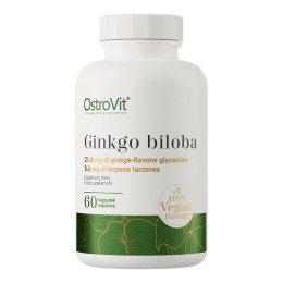 Гінкго білоба Ostrovit Ginko Biloba VEGE 60caps OstroVit