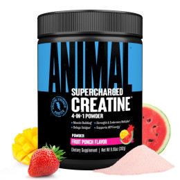 Креатин Universal Nutrition Animal Supercharged Creatine 4-in-1 Powder 282 g (Fruit Punch) Universal