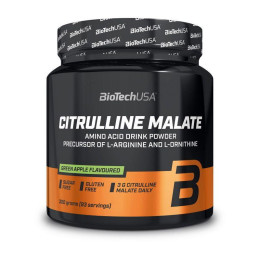 Цитрулін малат BioTech (Citrulline Malate) 300 г, Зелене яблуко