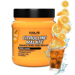 Л-Цитрулін малат (Citrulline Malate), Evolite Nutrition, 300 г, Апельсин