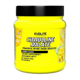 Л-Цитрулін малат (Citrulline Malate), Evolite Nutrition, 300 г, Лимон