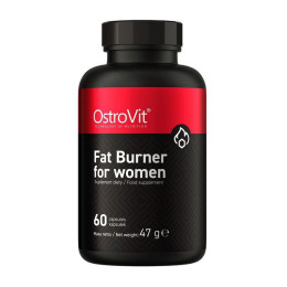 Жироспалювач для жінок OstroVit (Fat Burner for women), 60 капсул