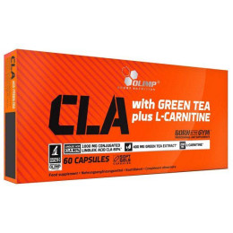 Жироспалювач комплексний (CLA with Green Tea plus L-Carnitine Sport Edition) Olimp, 60 капсул