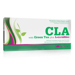 Жироспалювач комплексний (CLA with Green Tea plus L-Carnitine) Olimp, 60 капсул