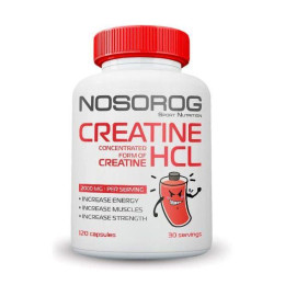 Креатин Гідрохлорид (Creatine HCL) NOSOROG, 120 капсул