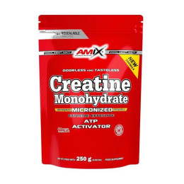 Креатин Моногідрат (Creatine Monohydrate) AMIX у порошку, 250 г, Неприправлений