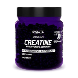 Креатин Моногідрат (Creatine Monohydrate Xtreme) Evolite Nutrition, 300 капсул