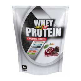 Сироватковий протеїн Power Pro Whey Protein + урсолова кислота 1000 г, Лісова ягода