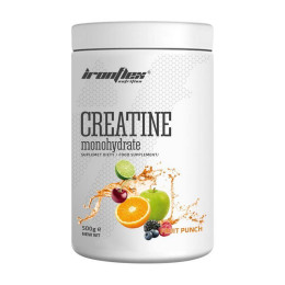 Креатин Моногідрат (Creatine monohydrate) IronFlex у порошку, 500 г, Лимон