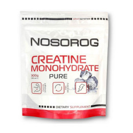 Креатин Моногідрат (Creatine Monohydrate) NOSOROG у порошку, 300 г, Чистий