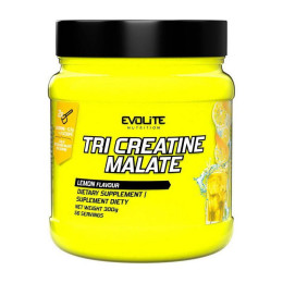 Три Креатин Малат (Tri Creatine Malate) Evolite Nutrition у порошку, 300 г, Лимон