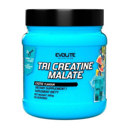 Три Креатин Малат (Tri Creatine Malate) Evolite Nutrition у порошку, 300 г, Екзотика