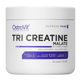 Три Креатин Малат (Tri Creatine Malate) OstroVit у порошку, 300 г, Чистий