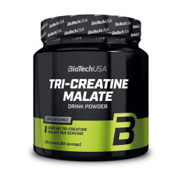 Три Креатин Малат (Tri-Creatine Malate) BioTech у порошку, 300 г, Неприправлений