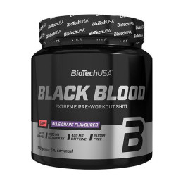 Предтренировочный комплекс BioTech (Black Blood Caf+), 300 г, Круг