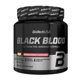 Предтренировочный комплекс BioTech (Black Blood NOX+), 330 г, Тропический фрукт