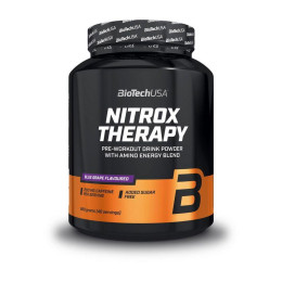 Предтренировочный комплекс BioTech (Nitrox Therapy), 680 г, Синий виноград