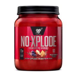 Передтренувальний комплекс BSN (N.O.-XPLODE Pre-Workout Igniter New Formula) 60 порцій, 1110 г, Синій раз