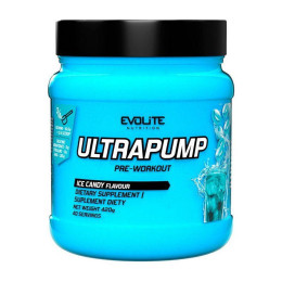 Передтренувальний комплекс Evolite Nutrition (Ultra Pump), 420 г, Крижана конфета