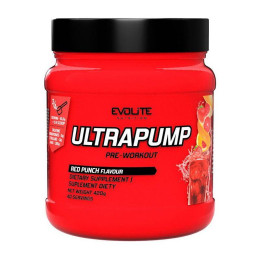 Передтренувальний комплекс Evolite Nutrition (Ultra Pump), 420 г, Червоний пунш