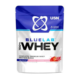 Сироватковий протеїн USN Blue Lab 100% Whey Premium Protein 476 г, Полуниця