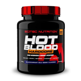 Передтренувальний комплекс Scitec Nutrition (Hot Blood Hardcore), 700 г, Ягоди годжі чорної смородини