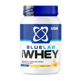 Сироватковий протеїн USN Blue Lab 100% Whey Premium Protein 908 г, Ваніль