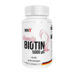 Біотин (Beauty Biotin) 5000 мг, MST, 100 табл.